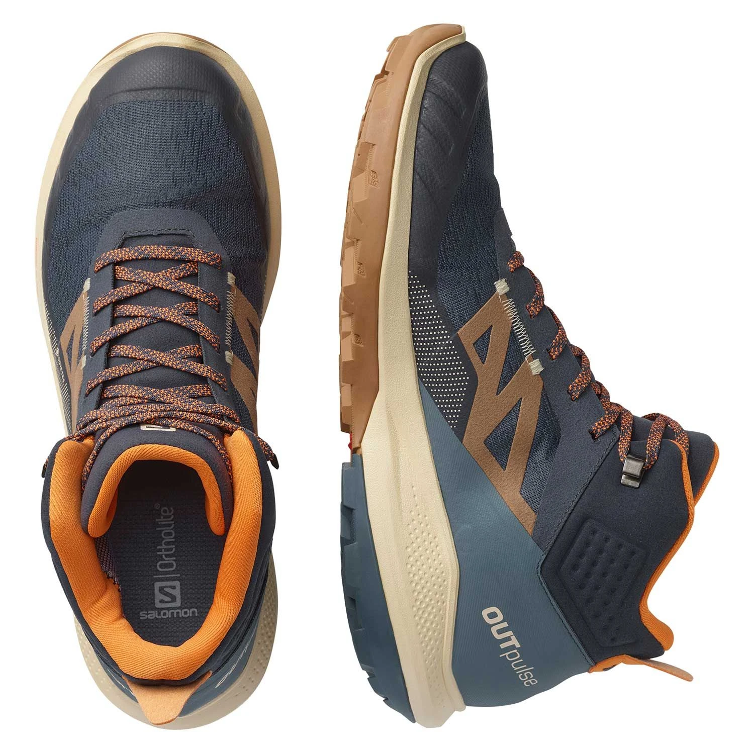 Salomon HERREN WANDERSCHUHE OUTPULSE MID GTX – Bild 5