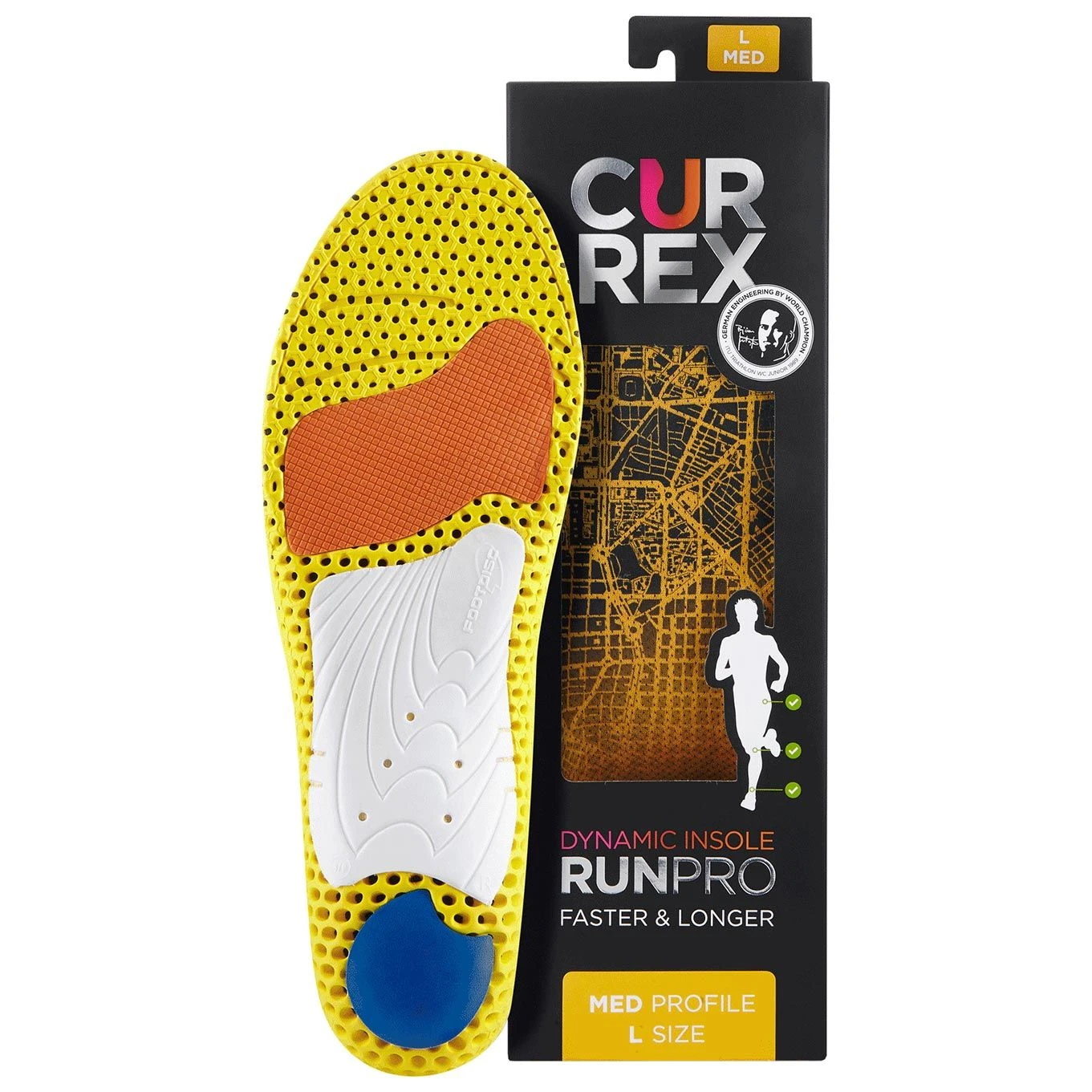 UNISEX EINLEGESOHLEN RUNPRO