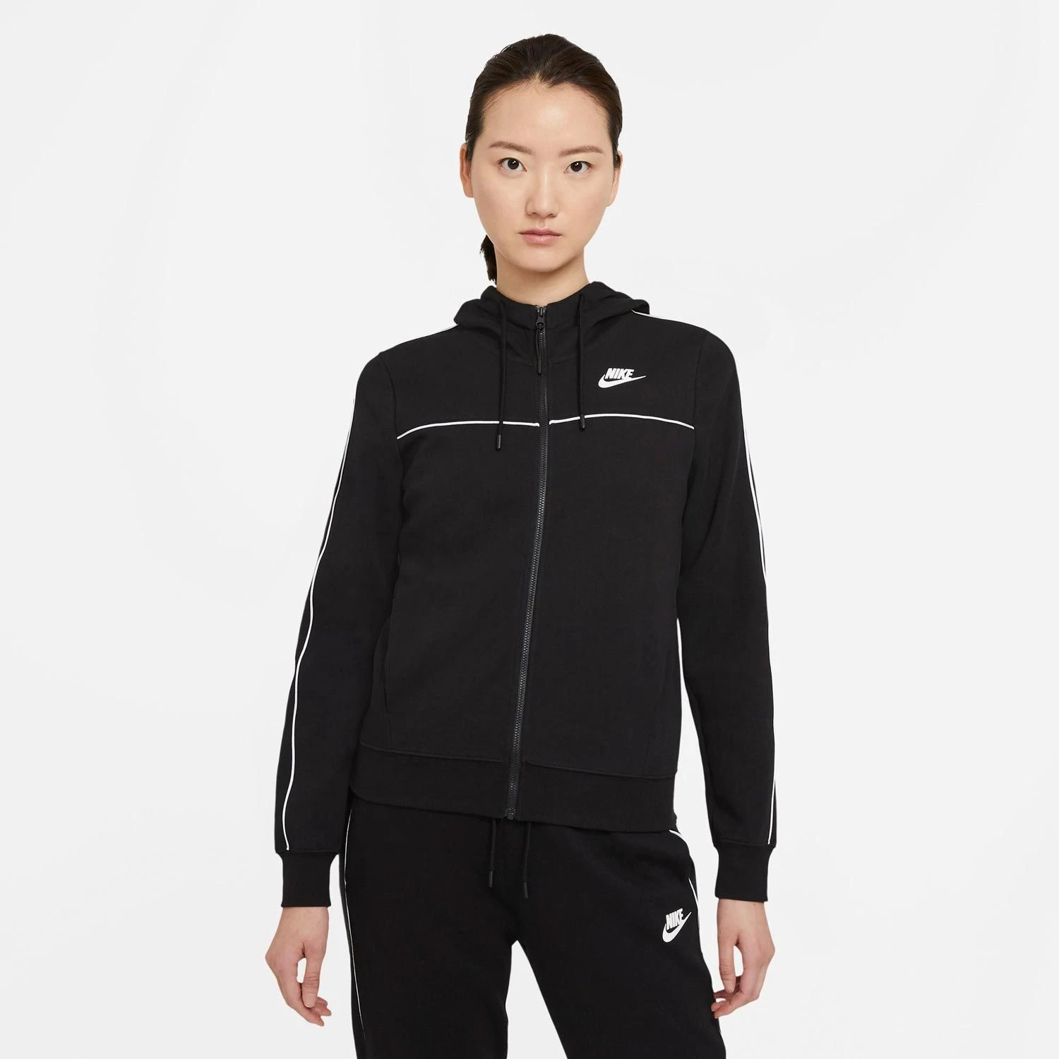 Nike DAMEN FLEECE-HOODIE ESSENTIAL