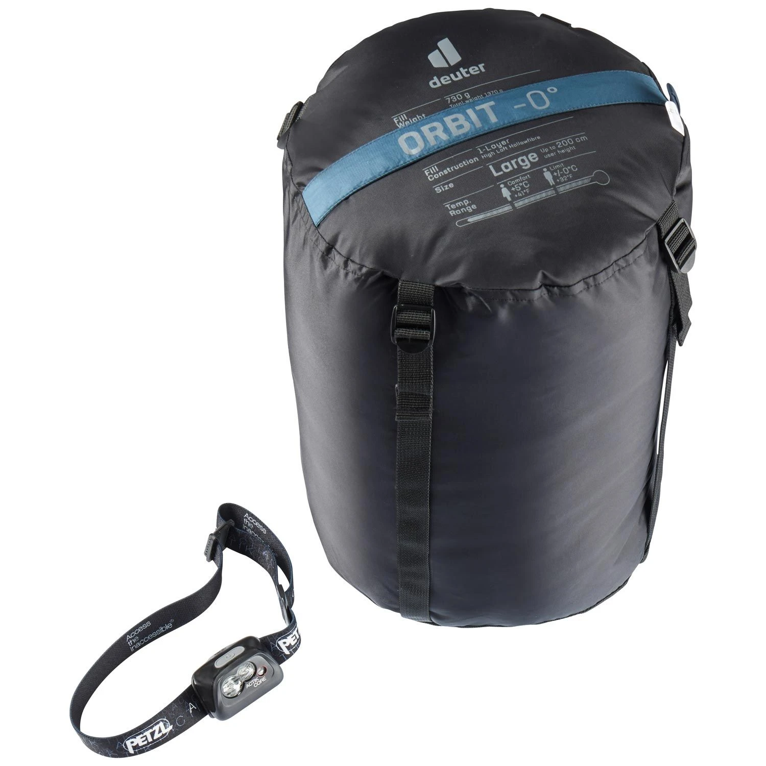 Deuter UNISEX SCHLAFSACK ORBIT 0° REG – Bild 2