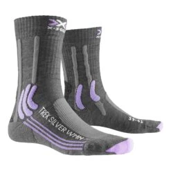 X-Socks DAMEN SOCKEN TREK SILVER