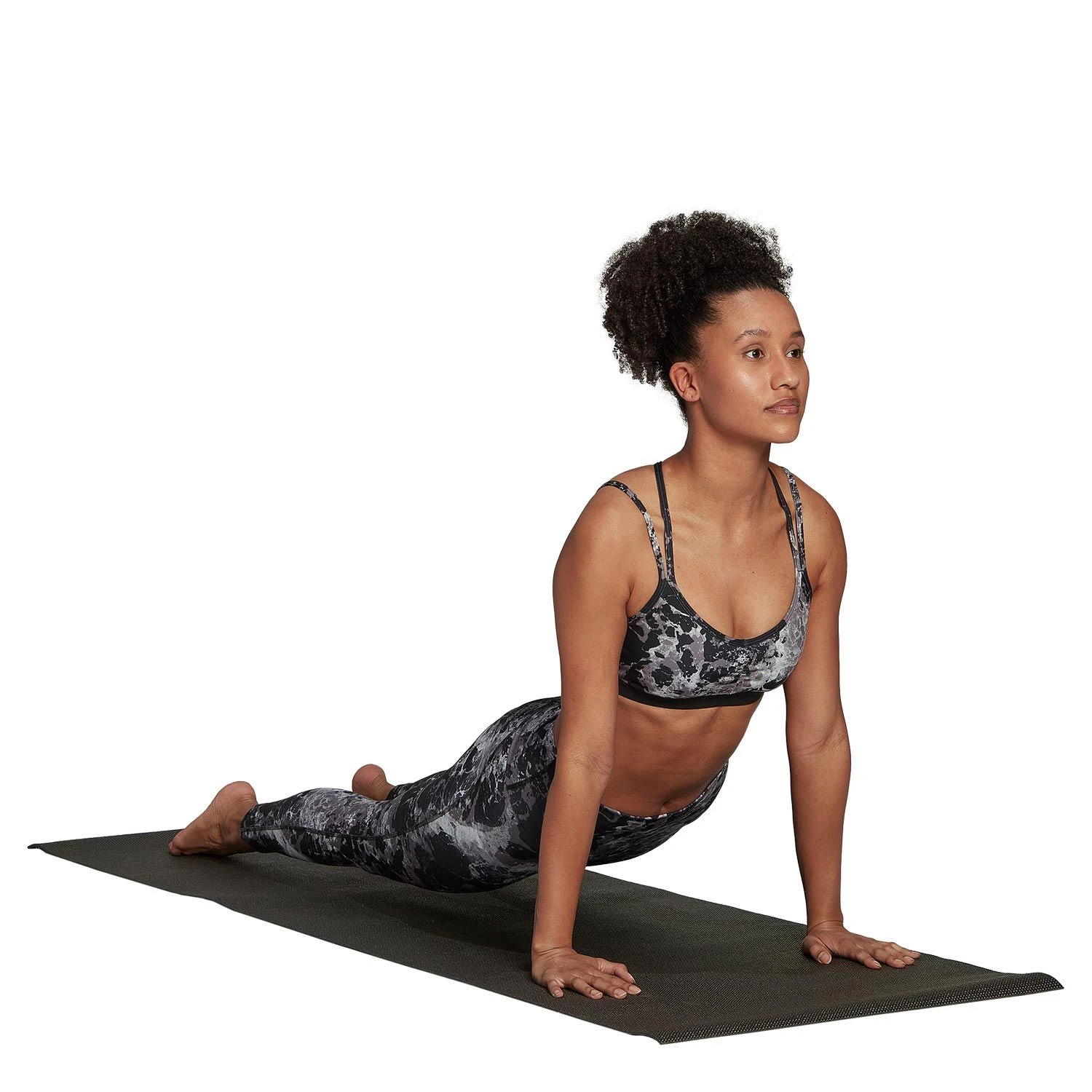 ADIDAS DAMEN SPORT-BH YO ESS LS AOP B – Bild 5