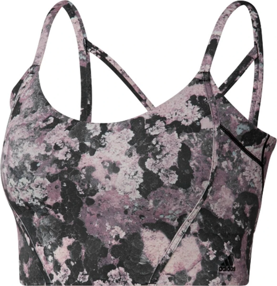 ADIDAS DAMEN TOP YOGA LS LL AOP