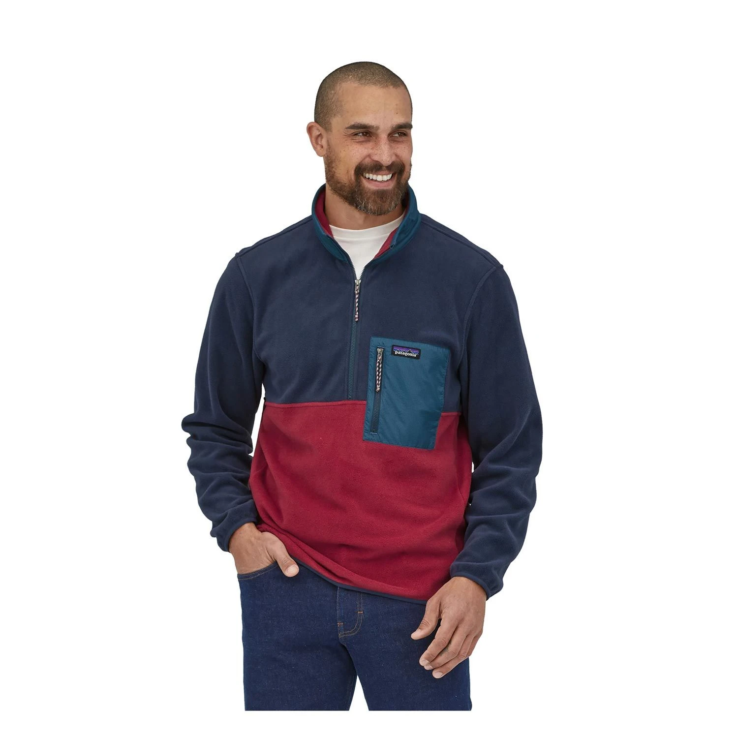 Patagonia HERREN FLEECE PULLOVER MICRODINI – Bild 2