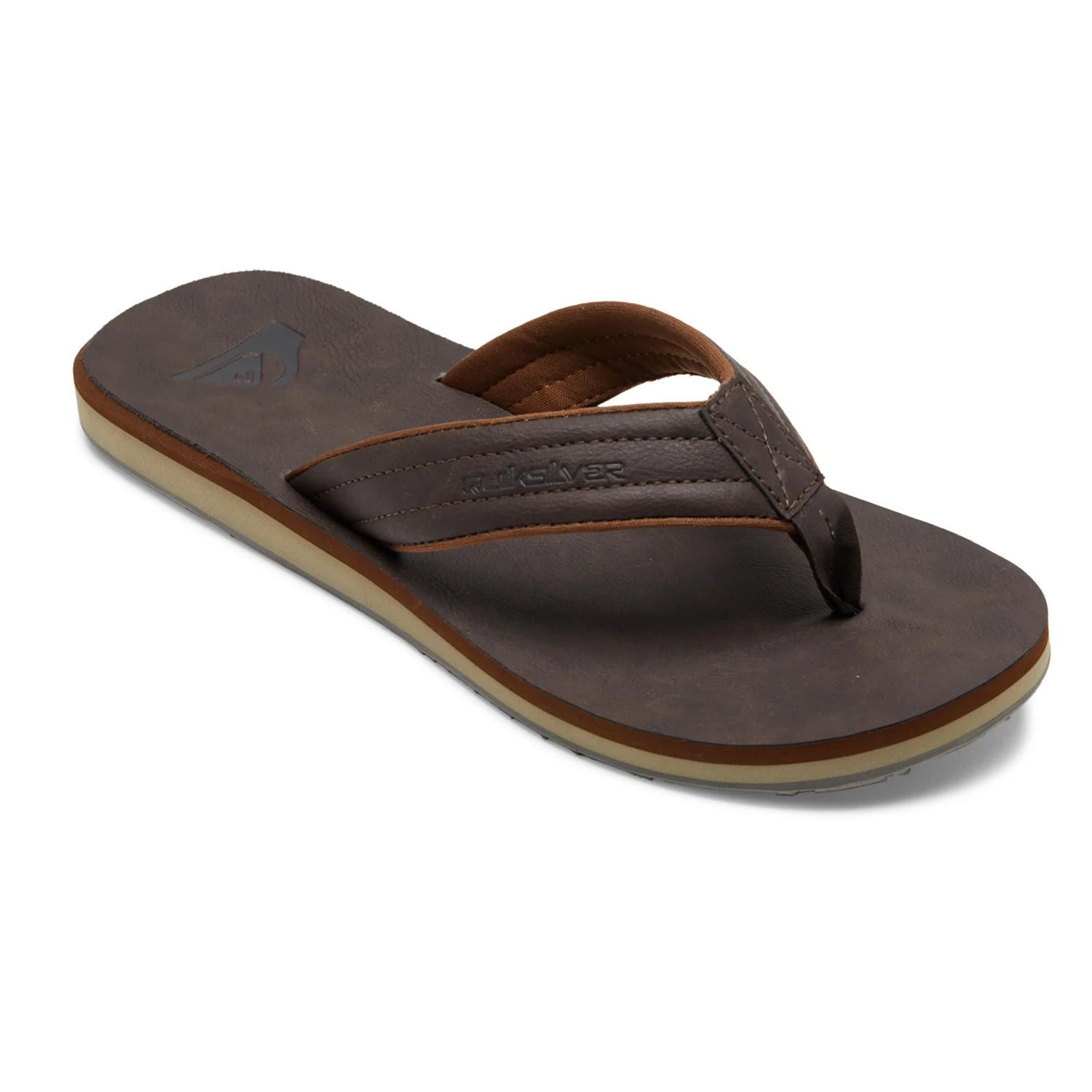 Quiksilver HERREN FLIP FLOPS CARVER NUBUCK – Bild 2